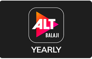 Alt Balaji - Rs. 300 for 1 Year subscription